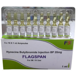 Hyoscine Butylbromide Injection BP 20mg