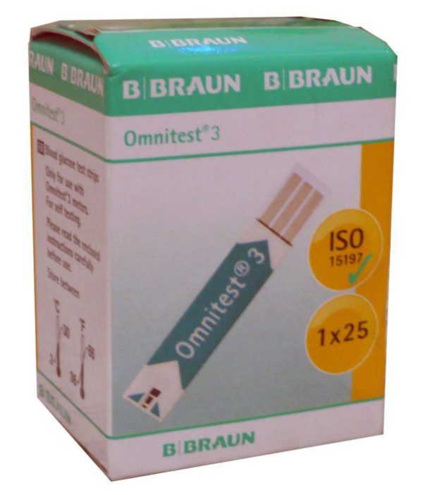 Que thử đường huyết B-Braun Omnitest